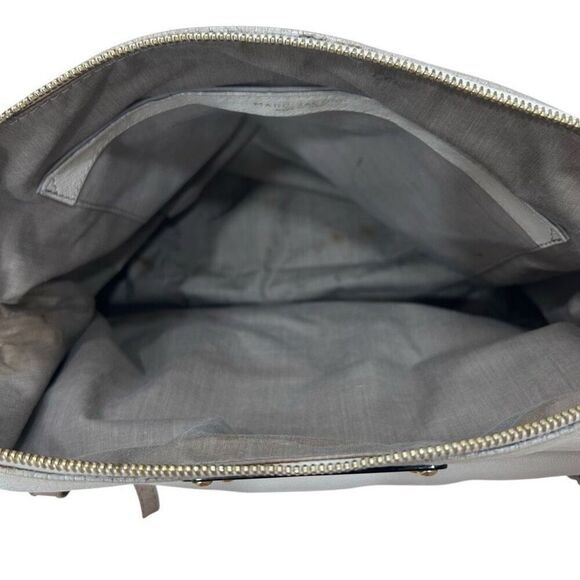 Marc Jacobs Olga Seventies Satchel Bag Women's Ivory Tan Leather Chain Strap - Picture 13 of 14